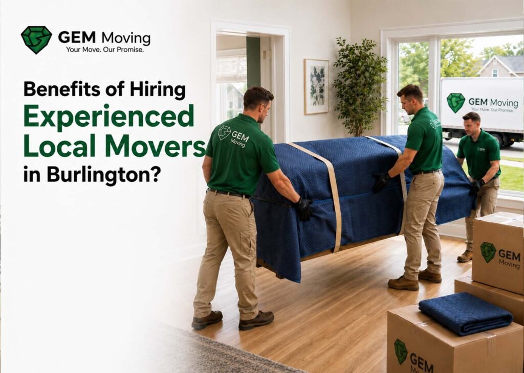 Benefits of Hiring Experienced Local Movers in Burlington