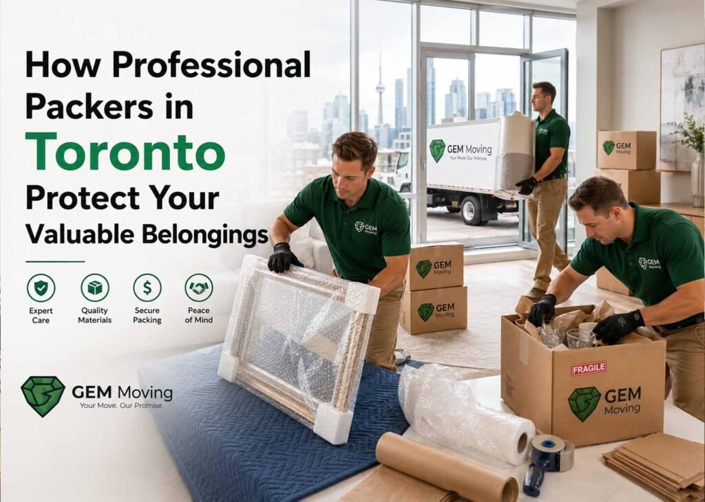 How Professional Packers in Toronto Protect Your Valuable Belongings