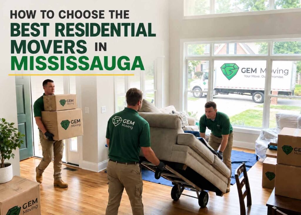 How to Choose the Best Residential Movers in Mississauga