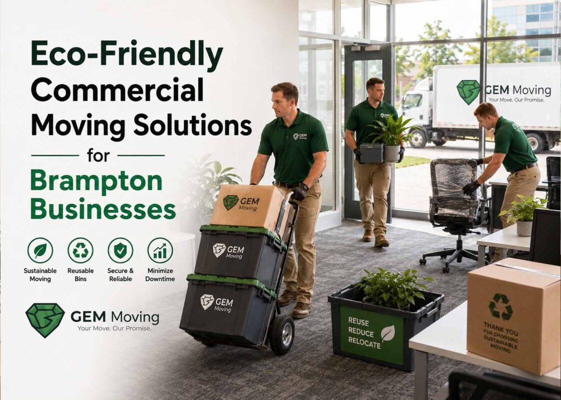 Top Benefits of Hiring Professional Commercial Movers in Brampton