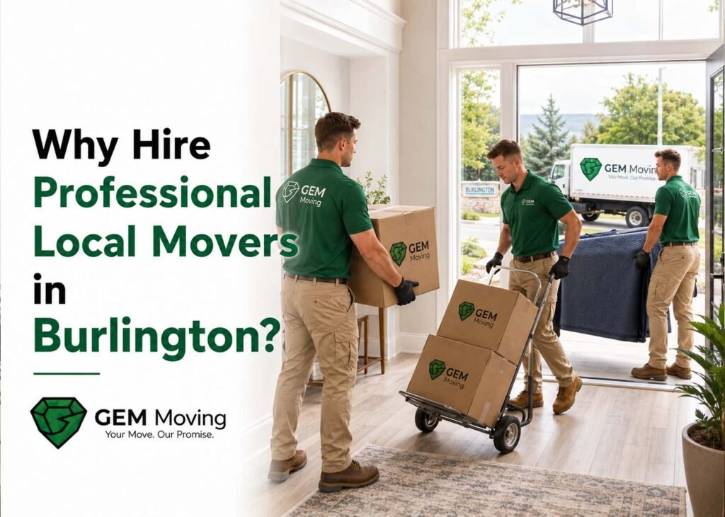 Why Hire Professional Local Movers in Burlington