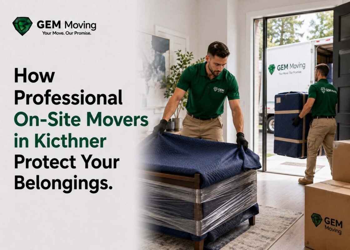 How Professional On-Site Movers in Kicthner Protect Your Belongings