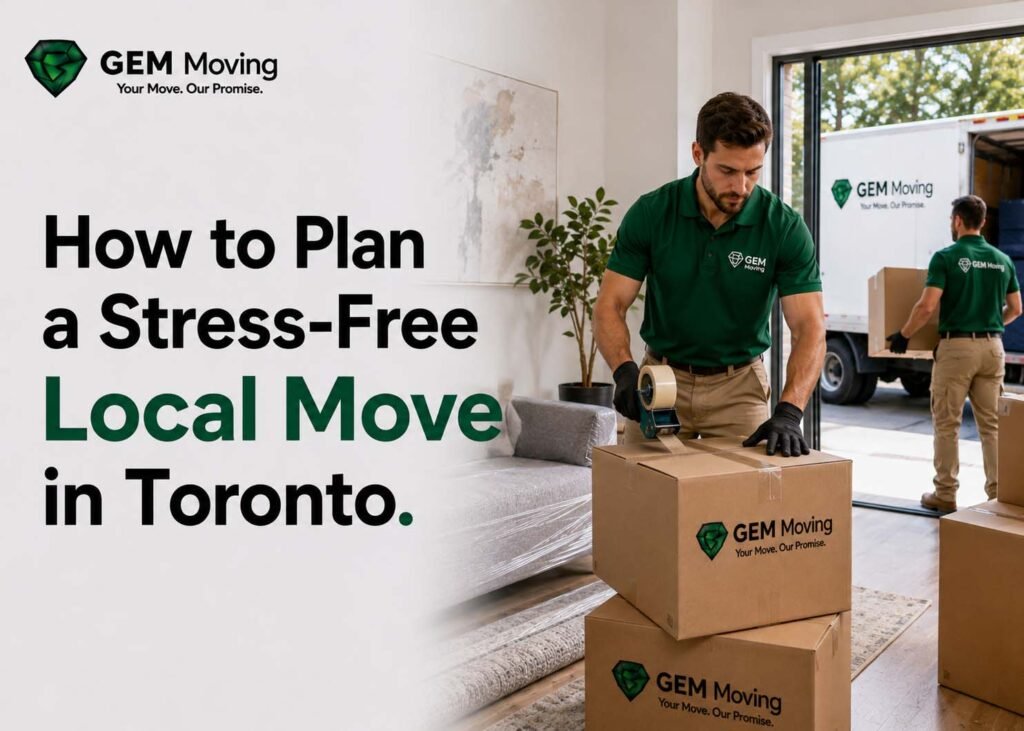 How to Plan a Stress-Free Local Move in Toronto