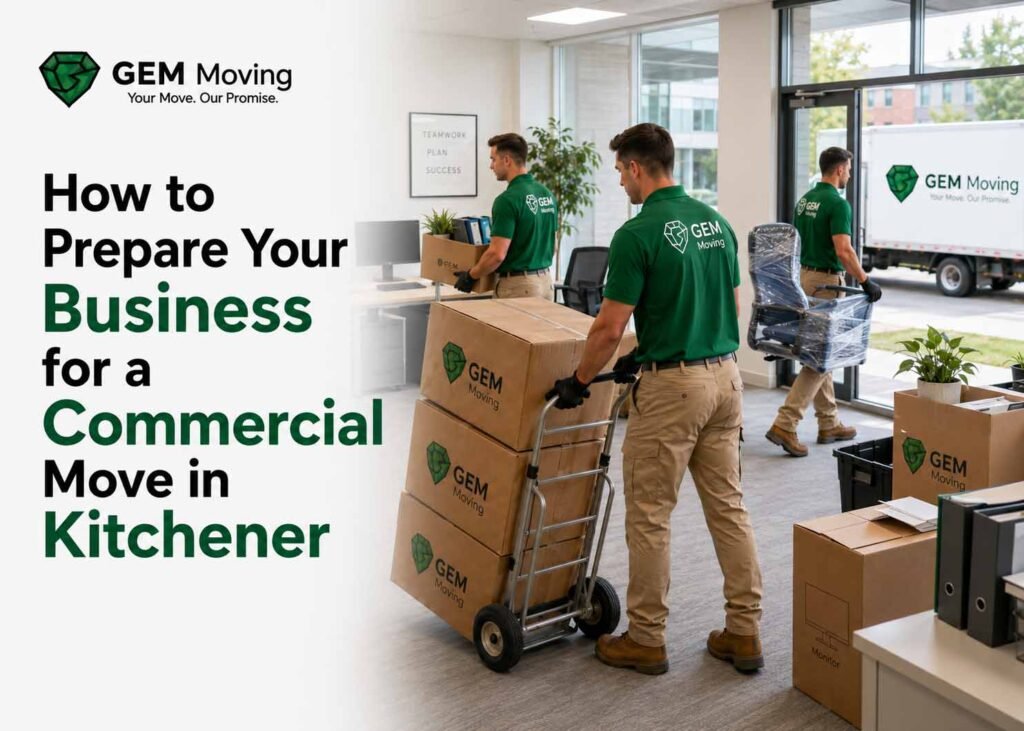 How to Prepare Your Business for a Commercial Move in Kitchener