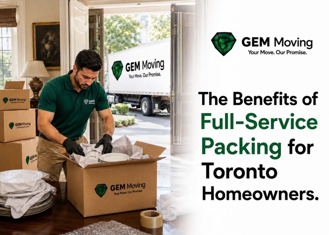 The Benefits of Full-Service Packing for Toronto Homeowners