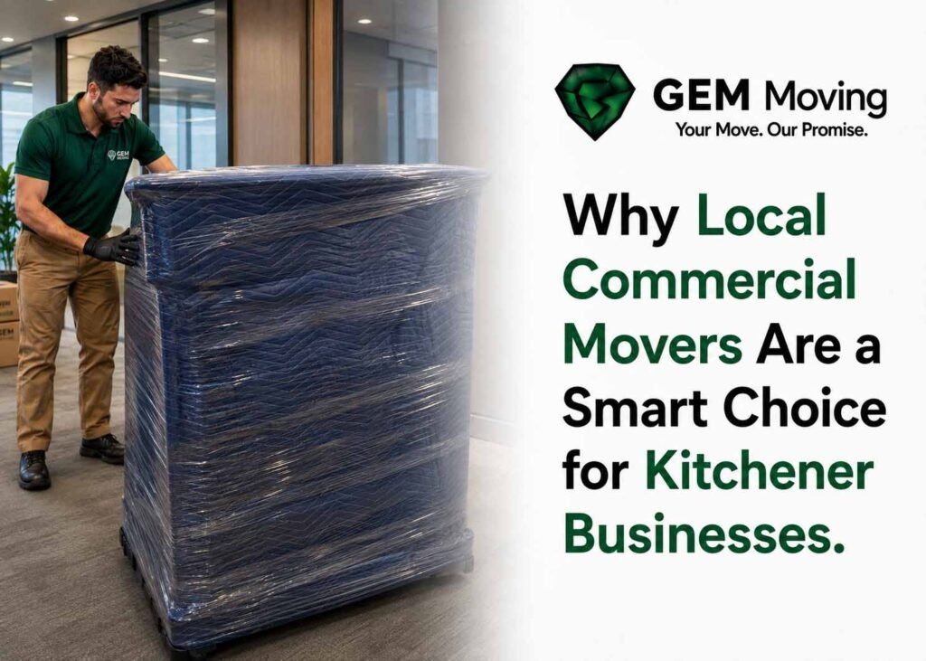 Why Local Commercial Movers Are a Smart Choice for Kitchener Businesses