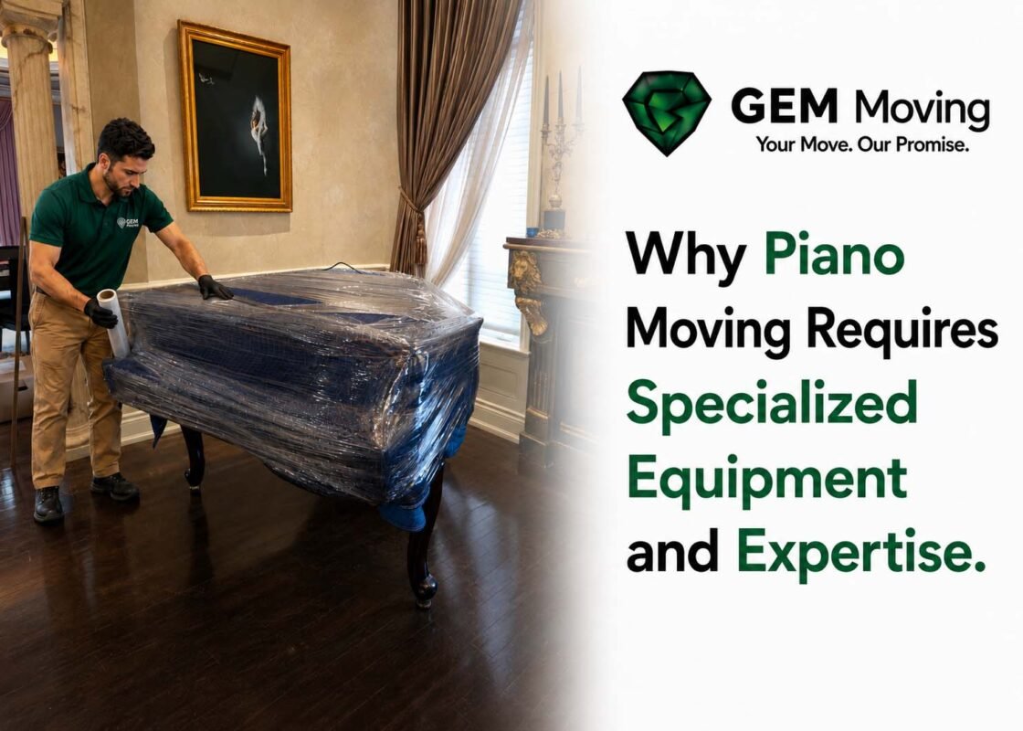 Why Piano Moving Requires Specialized Equipment and Expertise