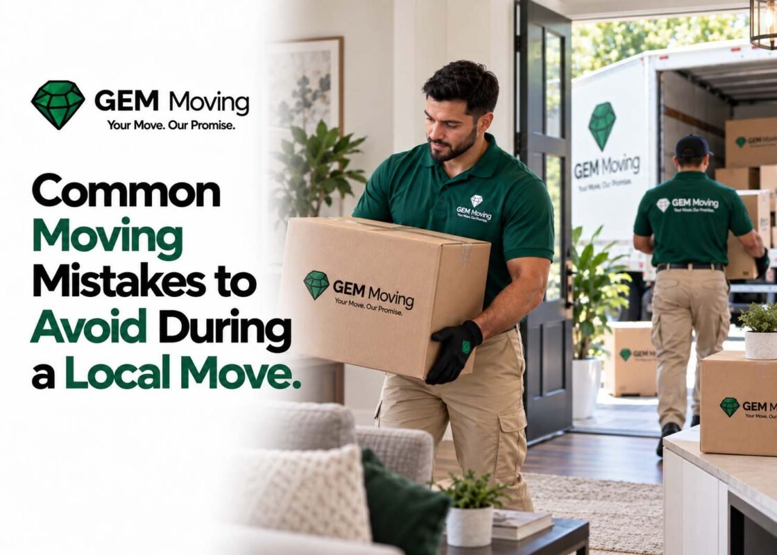 Common Moving Mistakes to Avoid During a Local Move