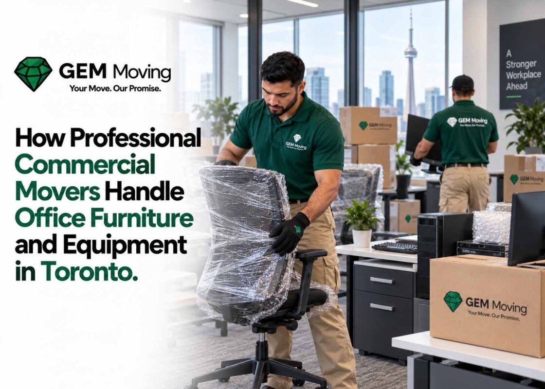 How Professional Commercial Movers Handle Office Furniture and Equipment in Toronto