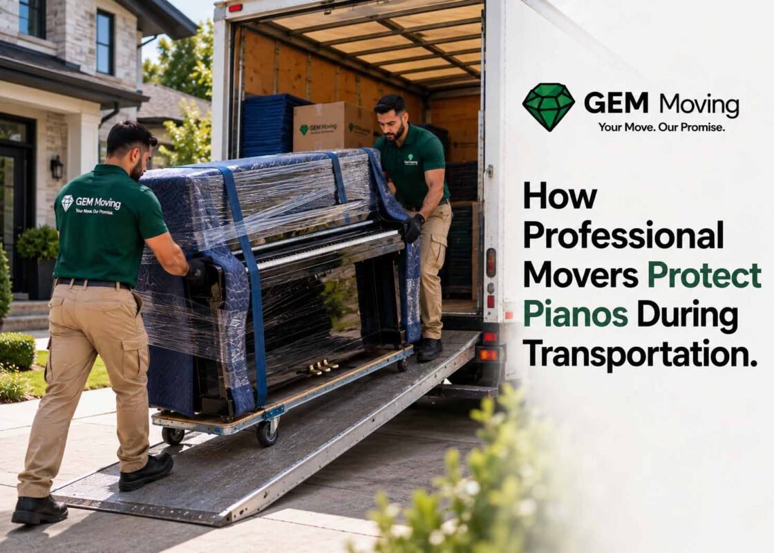 How Professional Movers Protect Pianos During Transportation