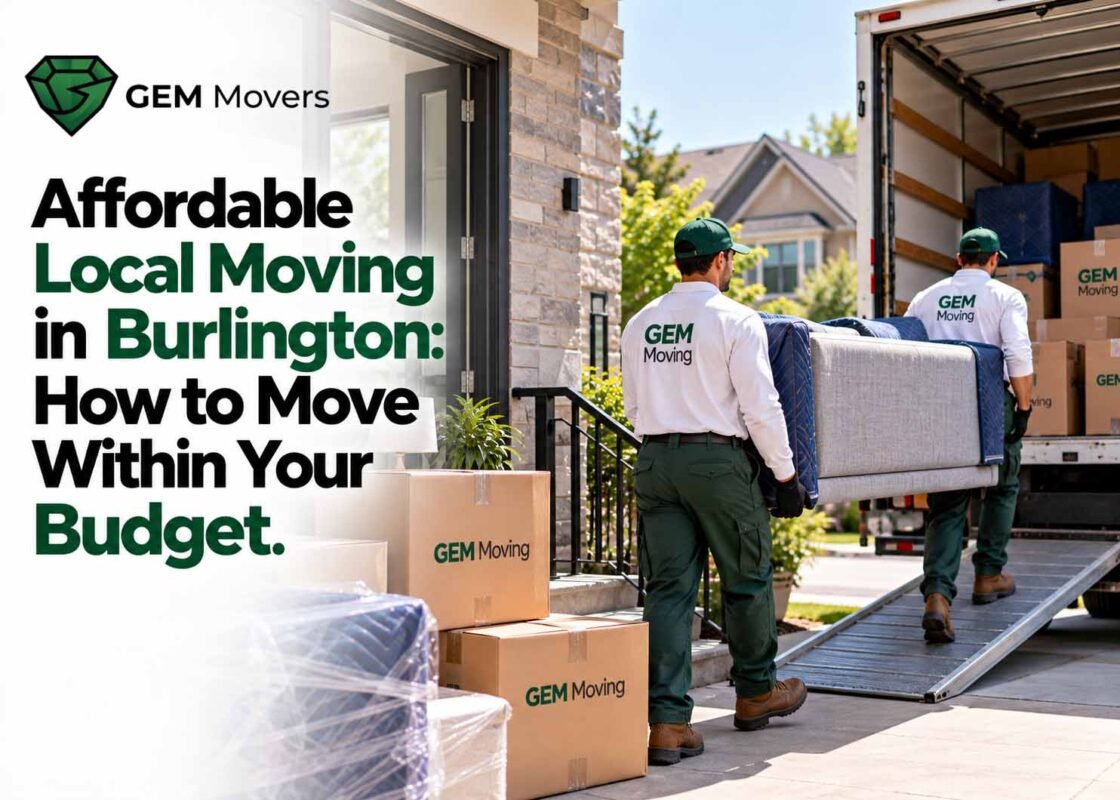 Affordable Local Moving in Burlington How to Move Within Your Budget