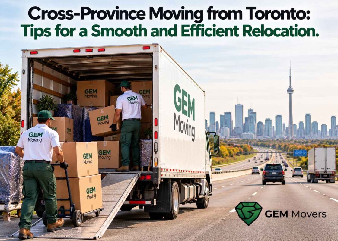 Cross-Province Moving from Toronto Tips for a Smooth and Efficient Relocation